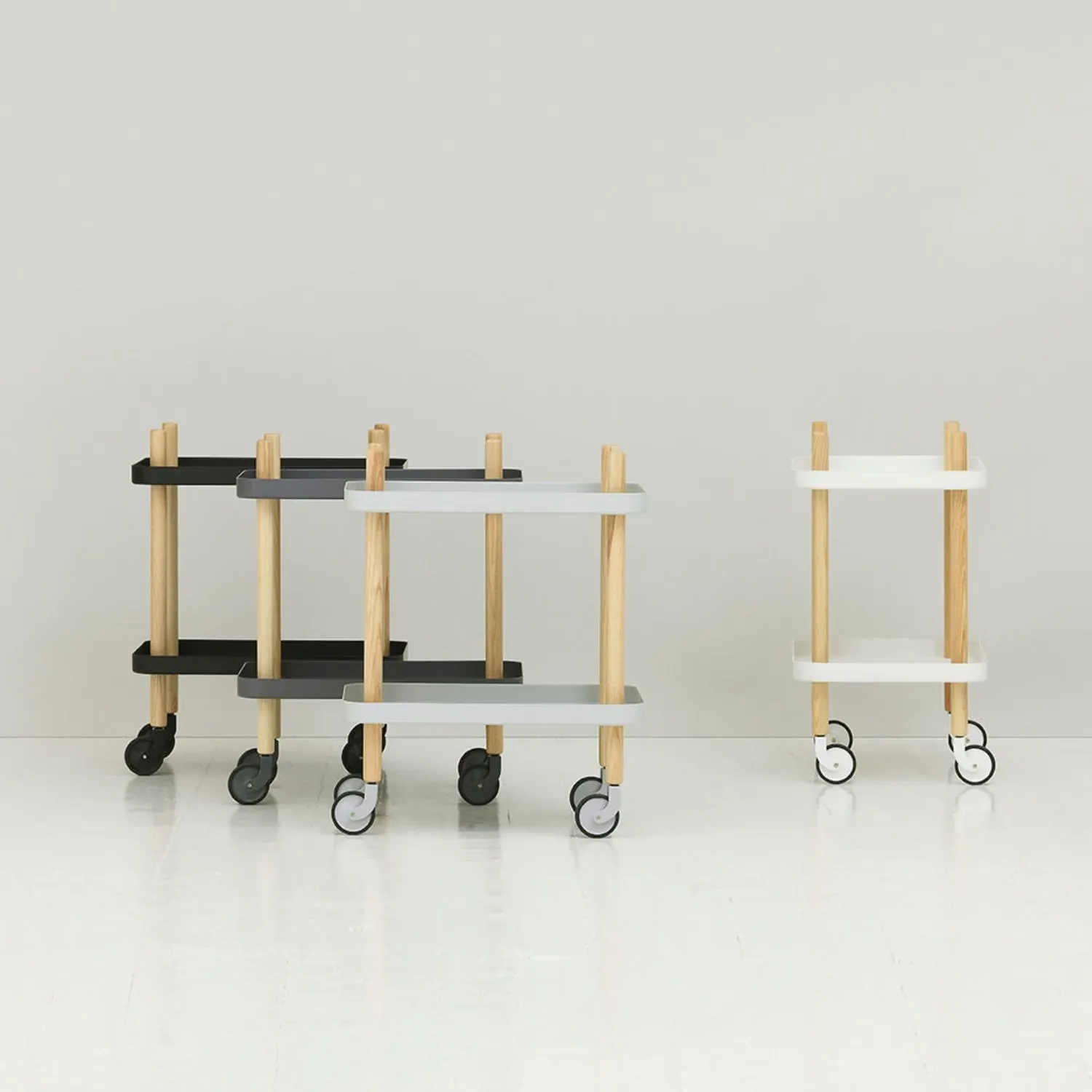 normann copenhagen | block table | light grey