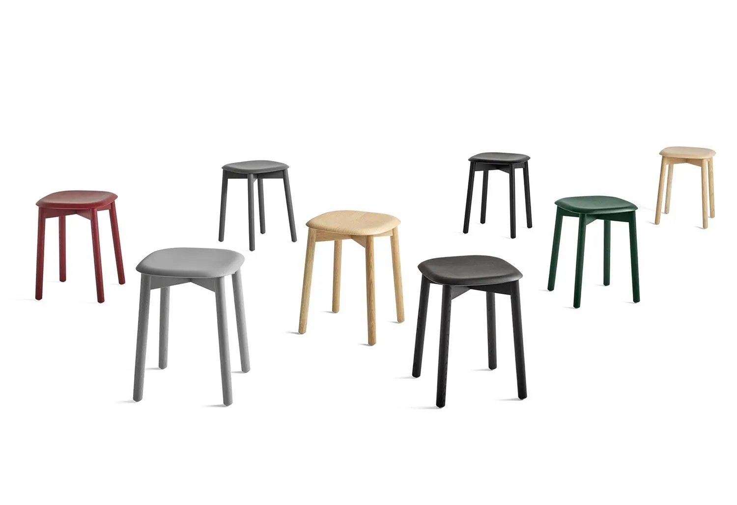 Soft Edge 72 Low Stool